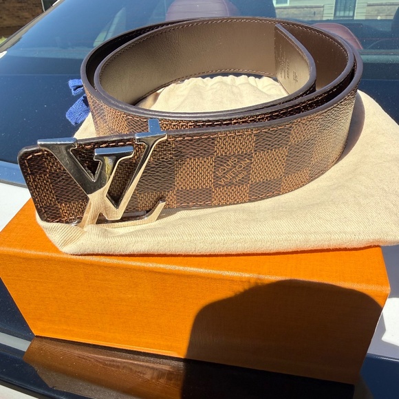 Louis Vuitton Reversible Damier Ebene Belt - Picture 1 of 6